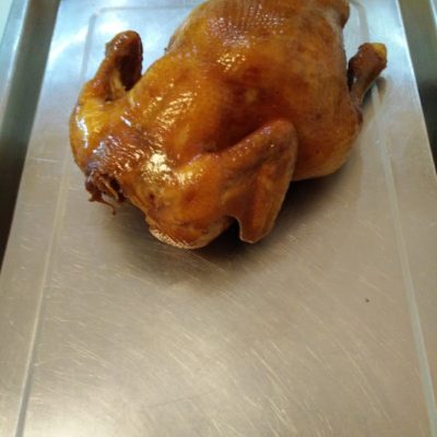 Poulet laqué à la sauce soja